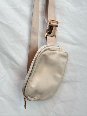 Cream Crossbody Bag